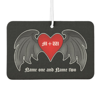 Romantisches Gotherherz | Valentine+Tag Autolufterfrischer