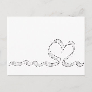 Romantisches Herz Postkarte