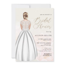 Romantisches Hochzeitskleid-Brautparty