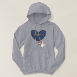 Romantisches Hubby Wifey Electric Lockout Tagout H Hoodie