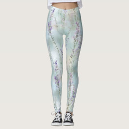 Romantisches Hübsches violettes Brautparty Leggings