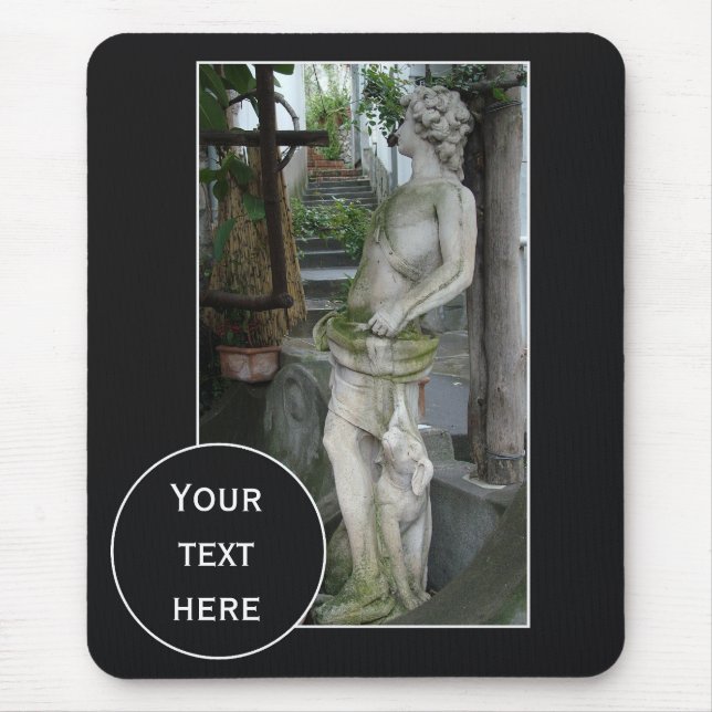 Romantisches italienisches Zollmousepad Mousepad (Vorne)