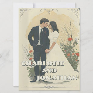 Romantisches Jahrgang Hochzeit