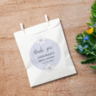 Romantisches Lilac Floral Brautparty Geschenktütchen