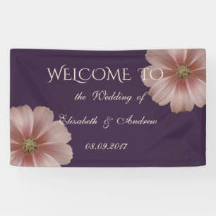 Romantisches Modernes Elegantes Gänseblümchen Hoch Banner