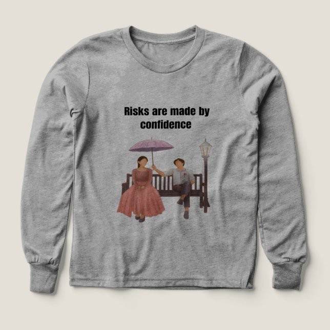 Romantisches Paar ti Shirts (Design Vorderseite)