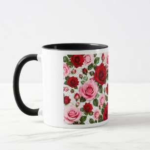 Romantisches Rosenparadies Tasse