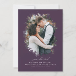 Romantisches und Dreamy Save the Date Foto