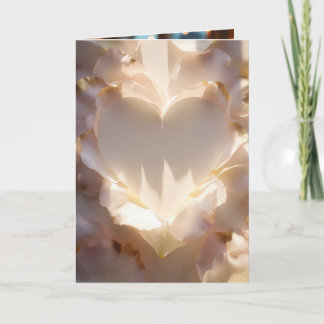 Romantisches Valentins-Einladungsdesign Karte