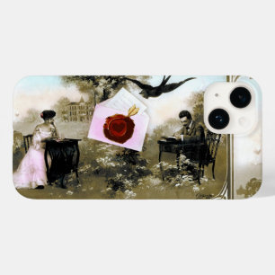 ROMANTISCHES VALENTINSCHREIBEN, ROTWACHS-SIEGEL Case-Mate iPhone 14 HÜLLE