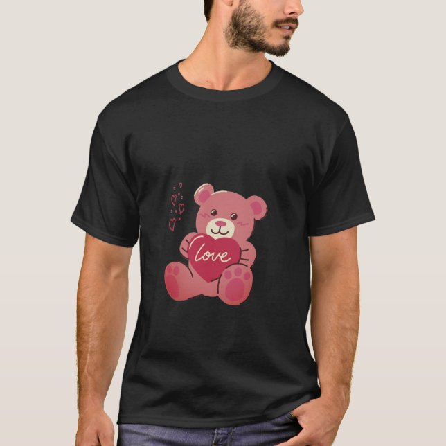 Romantisches Valentinsgeschenk T-Shirt (Vorderseite)