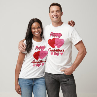 Romantisches Valentinstag T - Shirt Design