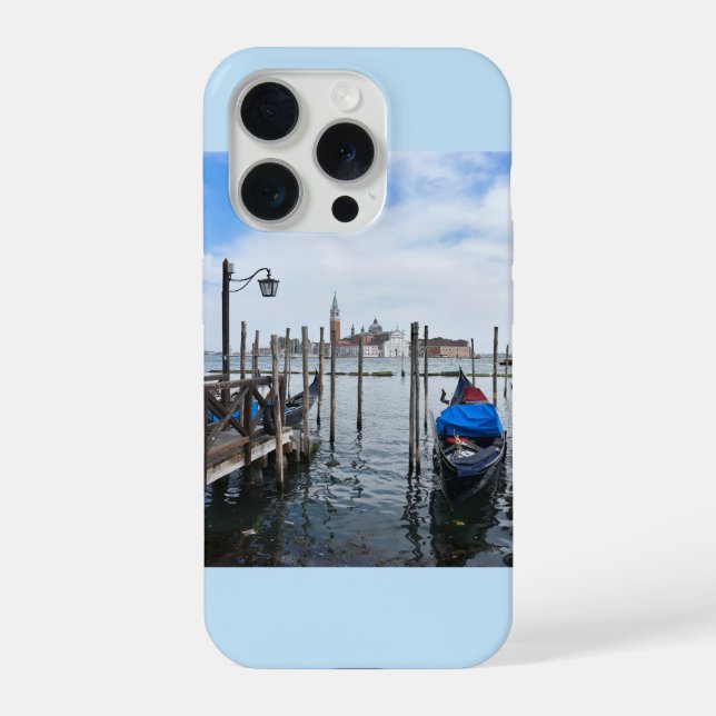 Romantisches Venedig  iPhone 15 Pro Hülle (Rückseite)