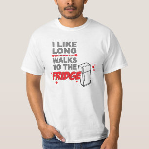 Romantisches Weg-Wert-Shirt T-Shirt