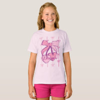 Romantisches Zwei-Herzen-T-Shirt für Mädchen