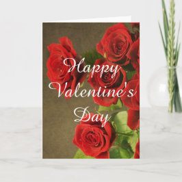 Romantiv Valentinstag-Karte Feiertagskarte