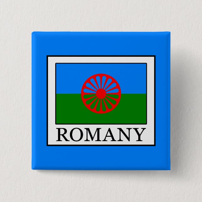 Romany Button (Vorderseite)