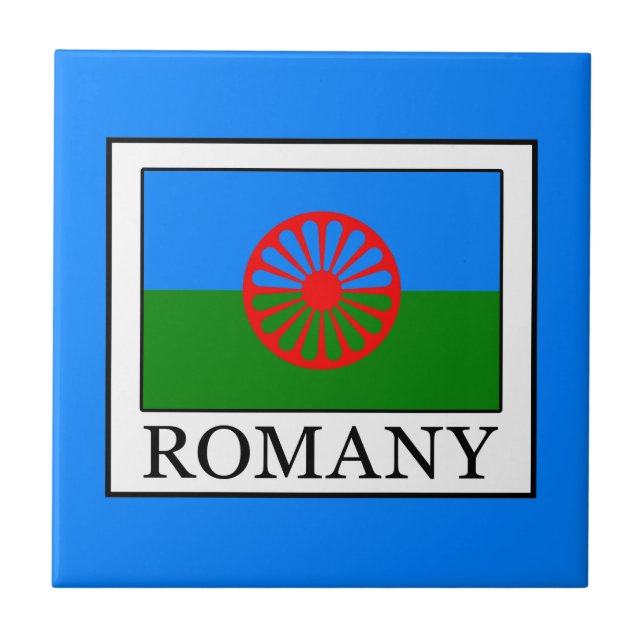Romany Fliese (Vorderseite)