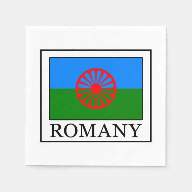 Romany Serviette (Vorderseite)