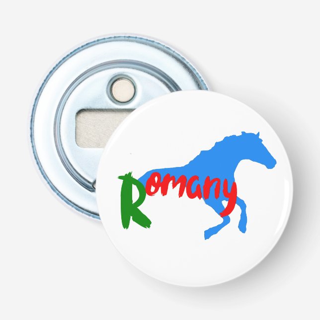 Romany Sinti und Roma Bottle Opener Flaschenöffner (Vorderseite)
