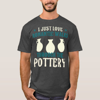 Romc geht durch die witzige Keramik der Töpferei T-Shirt