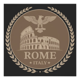 Rome Colosseum Italy Europe Poster