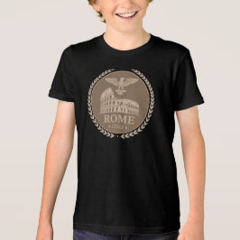 Rome Colosseum Italy Europe Tri-Blend Shirt