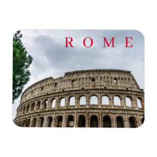 Rome Colosseum view fridge magnet