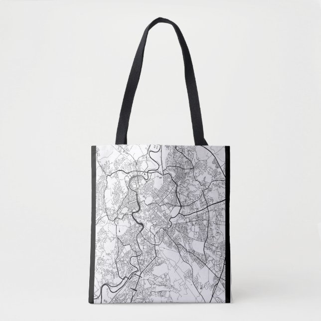 Rome Italy Map Tasche (Vorderseite)