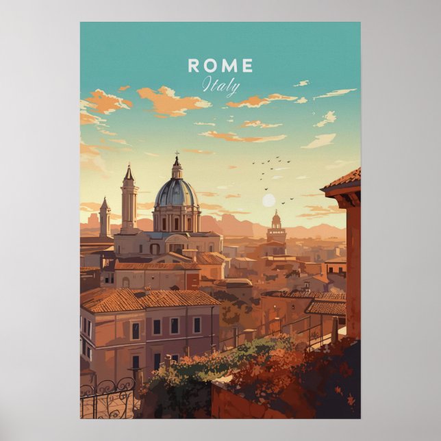 Rome, Italy Poster (Vorne)
