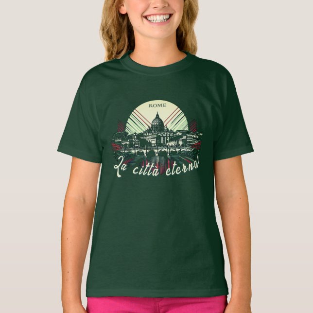 Rome La città eterna ! T-shirt Italie Europe (Devant)