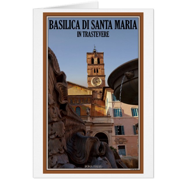 Rome - Père Noël Maria à Trastevere (Devant)
