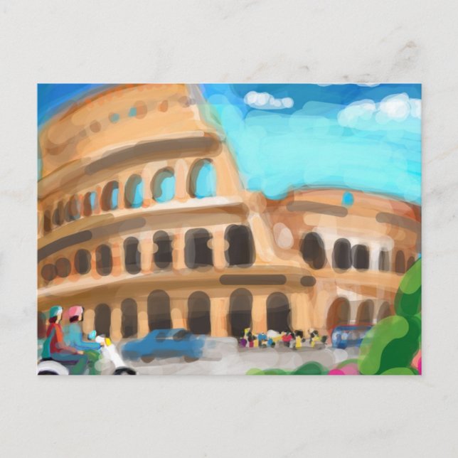 ROME POSTKARTE (Vorderseite)