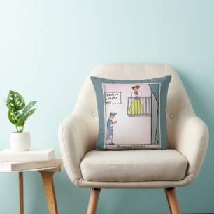 Romeo-and-Julia-2.0 Gray-Throw-Kissen Kissen