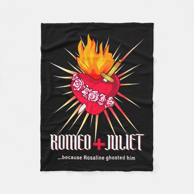 Romeo And Juliet Sacred Heart, Ghosted By Rosaline Fleecedecke (Vorderseite)