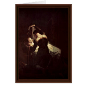 Romeo au lit de mort de Juliet, par Füssli Johann
