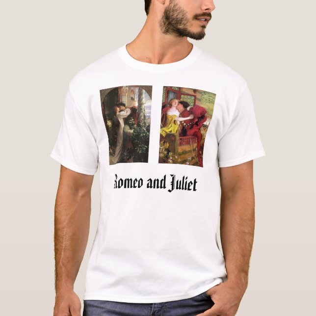 Romeo-Juilet-L, Brown.Romeo, Romeo und Juliet T-Shirt (Vorderseite)