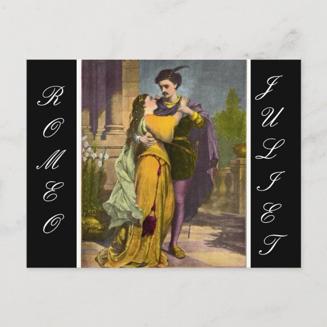 Romeo & Julia Postkarte (Vorderseite)