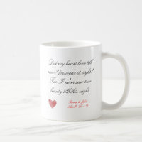 Romeo- u. Juliet-Tasse