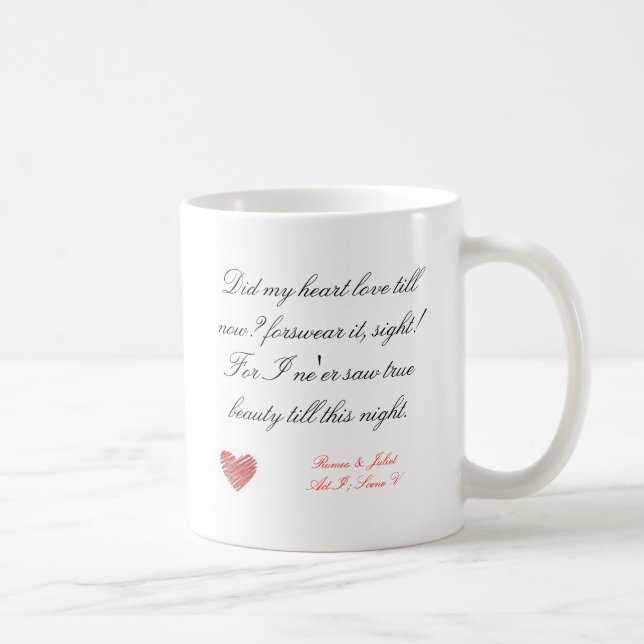 Romeo- u. Juliet-Tasse Kaffeetasse (Rechts)