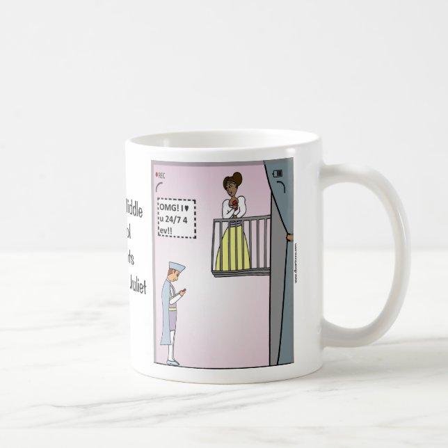 Romeo und Julia 2.0 Classic Coffee Tasse (Rechts)