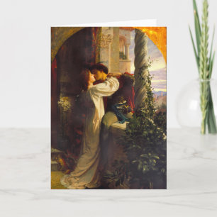 Romeo und Julia c. 1884 von Sir Frank Dicksee Karte
