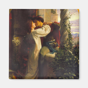 Romeo und Julia c. 1884 von Sir Frank Dicksee Magnet