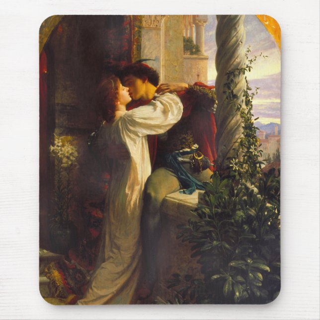 Romeo und Julia c. 1884 von Sir Frank Dicksee Mousepad (Vorne)