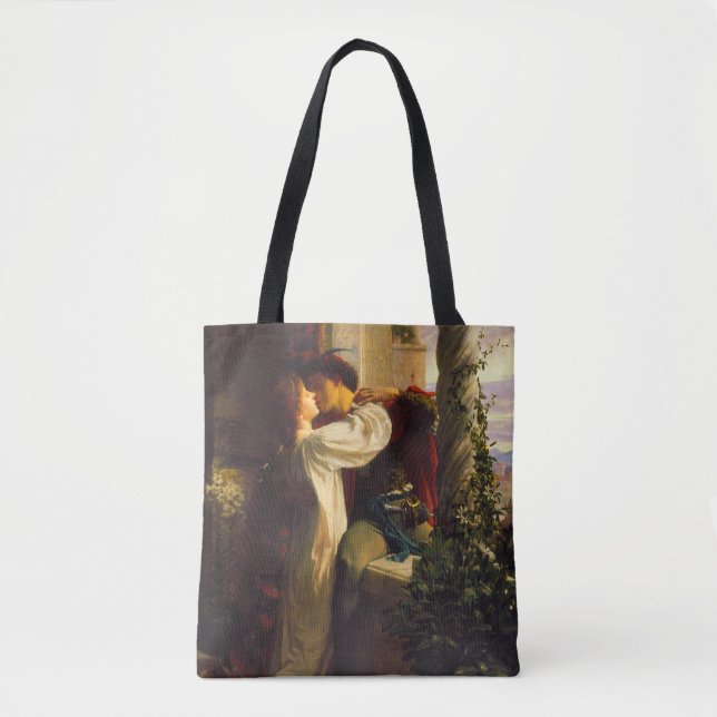 Romeo und Julia c. 1884 von Sir Frank Dicksee Tasche (Vorderseite)