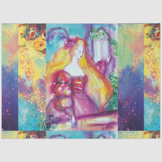 ROMEO UND JULIET BALCONY SCENE POSTER TISSUPAPIER SEIDENPAPIER (Vorderseite)