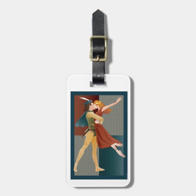 Romeo und Juliet, Ballett Gepäckanhänger (Vorderseite vertikal)