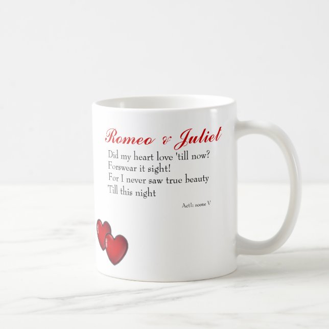 Romeo und Juliet Kaffeetasse (Rechts)