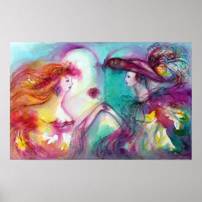 ROMEO UND JULIET Romantischer Valentinstag Poster (Vorne)