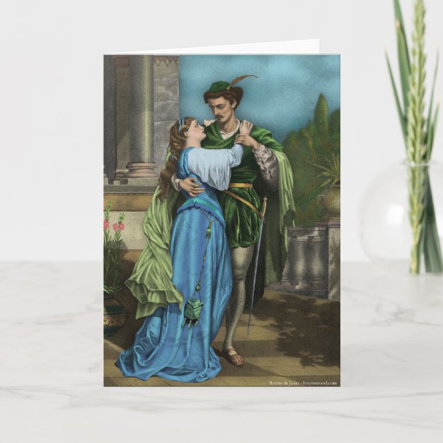 Romeo- und Julietkarte Karte (Vorderseite)
